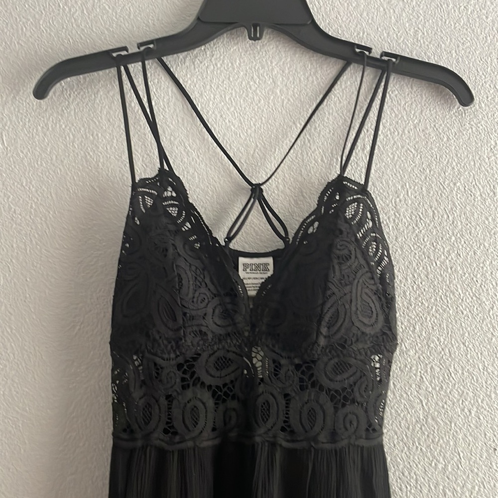 Pink by Victoria’s Secret black mini dress size XS - Picture 3 of 6
